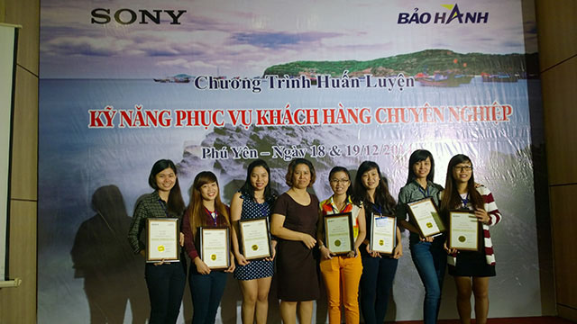 Kỹ năng phục vụ khách hàng chuyên nghiệp - SONY (18 & 19.12.2014)